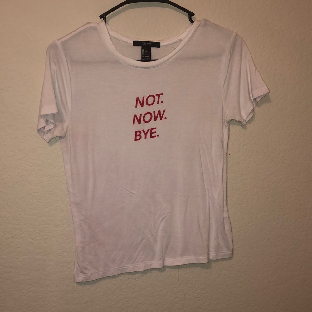 white t shirt